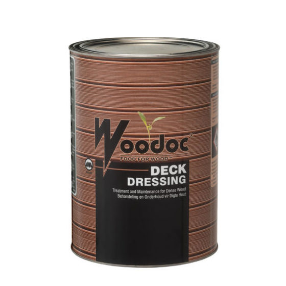 WOODOC DECK DRESSING 5LT DEEP BROWN