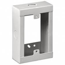 Ele Wall Box White 2X4 Surface