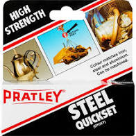 Pratley Steel Quickset Epoxy 40Ml