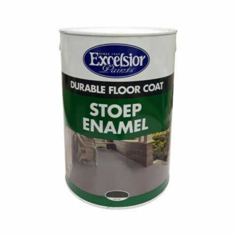 Exc Stoep Enamel 1Lt Black