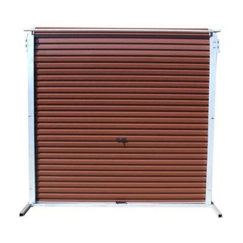GARAGE DOOR 2450MM 1ST GARDE BROWN